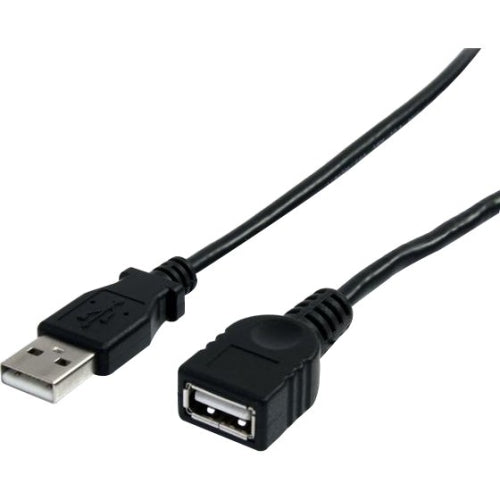 3 ft Black USB Extension Cable A to A 3 ft Black USB Extension Cable A to A